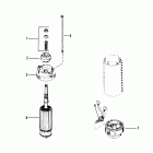 V-3.4 LITRE 5611648 AND UP Starter motor assembly (bosch)