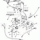 V-3.4 LITRE 5611648 AND UP Wiring harness, starter solenoid and rectifier
