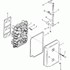 XR-4 0C100861 THRU 0C239552 Choke plate and throttle levers