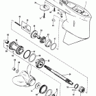 XR-4 0C100861 THRU 0C239552 Gear housing(propshaft)  (casting # is 1674-814247c)
