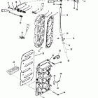 XR-6 0G303046 THRU 0G760299 Блок лепестковых клапанов и головка блока