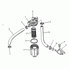 XR10 0D038000 THRU 0D279998 Топливный фильтр