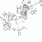 80 EFI (4-STROKE) 1B366823 & Up Кронштейн крепления к транцу