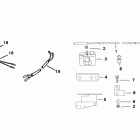 80 JET 0D283222 THRU 0G760299 Tiller handle adaptor kit (jet 80)
