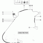 80 (4 CYL.) 2559001 THRU 3493912 Fuel pump and fuel line assembly - single fuel pump