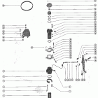 80 (4 CYL.) 2559001 THRU 3493912 Distributor adaptor and vertical linkage