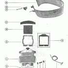 80 (4 CYL.) 5582562 THRU 6432900 Cowling and front cover