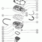 80 (4 CYL.) 5582562 THRU 6432900 Exhaust extension plate