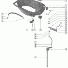80 (4 CYL.) 7110998 THRU 7146212 Bottom cowl and shift linkage