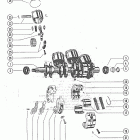 80 (4 CYL.) 7146213 THRU 7208572 Коленчатый вал,поршнь и шатун