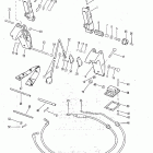 80 (4 CYL.) 7146213 THRU 7208572 Trim cylinders and hydraulic hoses
