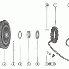 85 (4 CYL.) 3493913 THRU 4366801 Маховик и статор