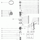 85 (4 CYL.) 3493913 THRU 4366801 Distributor adaptor and vertical linkage