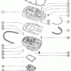 85 (4 CYL.) 7010108 THRU 7071372 Exhaust extension plate