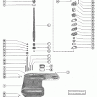 85 (4 CYL.) 7071373 THRU 7110997 Gear housing assembly, complete (serial group #2) (page ...