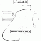 85 (4 CYL.) 8005440 THRU 8043774 Fuel pump and fuel line assembly (serial group no. 7)