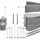 85 (6 CYL.) 1460999 THRU 1766823 Cowling and front cover (engines, serial #162019 and bel...