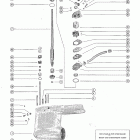 85 (6 CYL.) 1460999 THRU 1766823 Gear housing assembly, complete (merc 850e) (page 1)