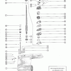 85 (6 CYL.) 1460999 THRU 1766823 Gear housing assembly, complete (merc 850e-1) (page 1)