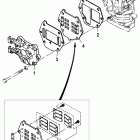 9.8 (2 CYL.)(International) 0N007788 THRU 0N055109 Впускной трубопровод