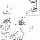 9.8 (2 CYL.)(International) 0N007788 THRU 0N055109 ЭЛЕКТРИКА