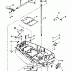 9.8 5206550 AND UP Bottom cowl and shift linkage