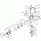 9.8 7127388 AND UP Carburetor assembly (merc 9.8)(walbro stamped wmb-1 or w...