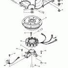 9.9 (4-STROKE)(232 cc) 0H000058 THRU 0H016909 Stator / rotor