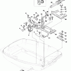 9.9 (4-STROKE)(232 cc) 0H000058 THRU 0H016909 Throttle linkage (electric-remote control)