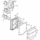 90 (3 CYL.) 0B240451 THRU 0C221999 Carburetor and attenuator plate