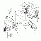 90 (3 CYL.) 0B240451 THRU 0C221999 Cowls and front cover