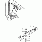 90 (3 CYL.) 0C222000 THRU 0D283221 Cowl mounting brackets