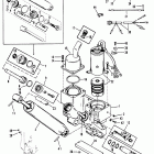 90 (3 CYL.) 0C222000 THRU 0D283221 Power trim components, three ram (design i )