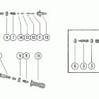90 (6 CYL.) 5309951 THRU 5721324 Fuel line assembly (8' and 12')