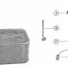 90 (6 CYL.) 5309951 THRU 5721324 Fuel tank assembly (6 gallon)