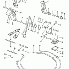 90 (6 CYL.) 5594657 THRU 6436122 Trim cylinders and hydraulic hoses