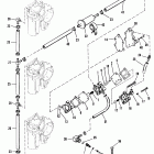 90 (6 CYL.) 6436123 AND UP Fuel pump and fuel lines (new style fuel pump)