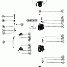 90 (6 CYL.) 7190903 THRU 7208847 Carburetor linkage choke solenoid
