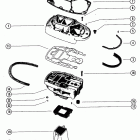 90 (6 CYL.) 7190903 THRU 7208847 Exhaust extension plate