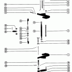 90 (6 CYL.) 7190903 THRU 7208847 Кронштейн крепления к транцу