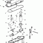 90 DFI (3 CYL.)(1.5L) 1B227000 THRU 1B417701 Отделитель паров топлива