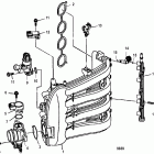 90 EFI (4-STROKE) 1B172291 THRU 1B366822 Впускная система