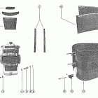900, 90 4845301 THRU 5299505 Cowling and front cover