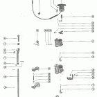 950 (6 CYL.) 1869776 THRU 2318585 Carburetor linkage and choke solenoid