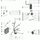 950 (6 CYL.) 1869776 THRU 2318585 Str mtr,str solenoid,rectifier & wiring harness(mc 950e)