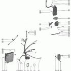 950 (6 CYL.) 1869776 THRU 2318585 Str mtr,str solenoid,rectifier & wiring harnessmc 950e-s...