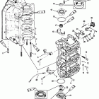 V-115 DFI (2.5L) 0G960500 THRU 0T178499 Блок цилиндров и торцевые крышки