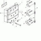 V-135 0G760300 THRU 0G960499 Пластина аттенюатор и дроссельные рычаги