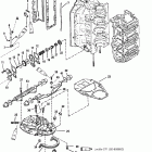 V-150 0G303046 THRU 0G760299 Выпускной коллектор и выпускная плита