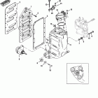 V-150 DFI (2.5L) 0G960500 THRU 0T178499 Air handler components
